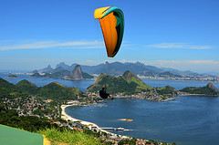 Parapente no Parque da Cidade de Niterói